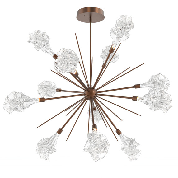Mid. Chandeliers Starburst by Hammerton Studio ( 404 | CHB0059-0B-BB-BC-001-L1 Blossom ) 