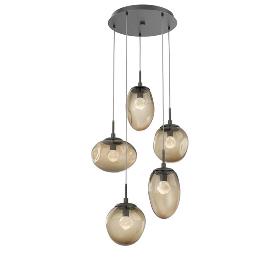 Pendants Multi-port/Cascade by Hammerton Studio ( 404 | CHB0069-05-GP-ZB-C01-L3 Cosmos ) 