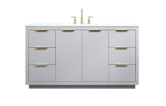 Plumbing Bath Chests/Vanities by Elegant Lighting ( 173 | VF19460GR Blake ) 