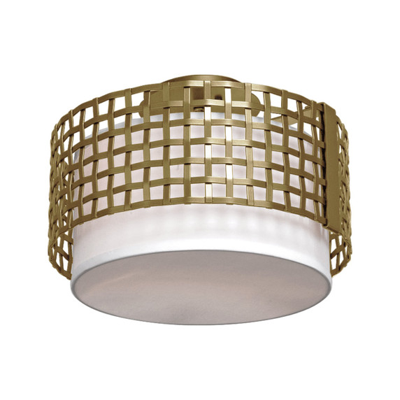 Semi-Flush Mts. Drum Shade by Hammerton Studio ( 404 | CLB0037-14-GB-SH-E2 Tweed ) 