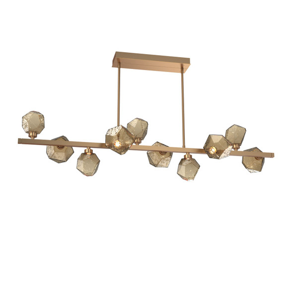 Linear/Island 4 Light + by Hammerton Studio ( 404 | PLB0039-T0-NB-B-001-L1 Gem ) 