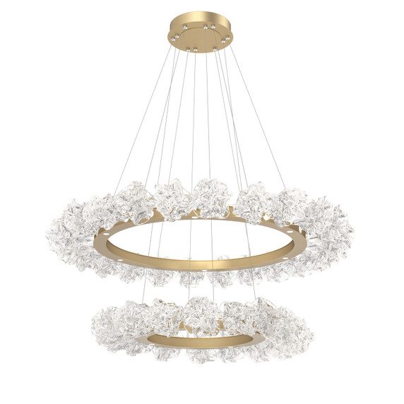 Mid. Chandeliers Ring/Halo by Hammerton Studio ( 404 | CHB0059-2B-GP-BC-CA1-L1 Blossom ) 