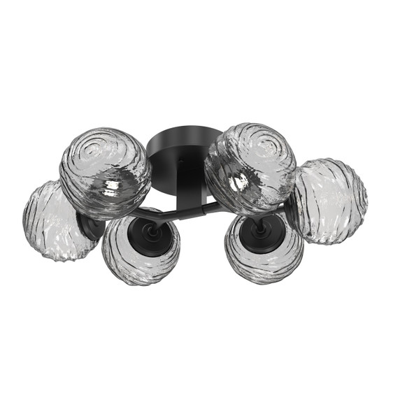 Semi-Flush Mts. Glass Down by Hammerton Studio ( 404 | CLB0092-01-MB-S-L3 Gaia ) 
