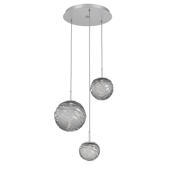 Mini Pendants 3 Light Cluster by Hammerton Studio ( 404 | CHB0092-03-CS-S-C01-L1 Gaia ) 