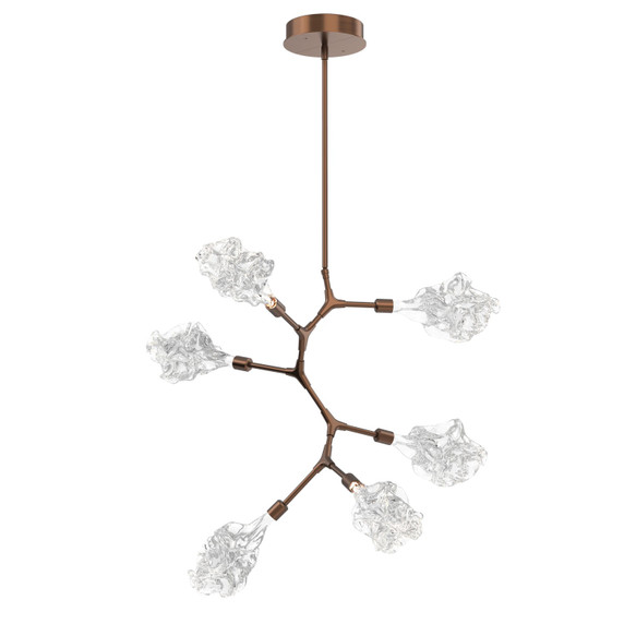 Pendants Glass Down by Hammerton Studio ( 404 | CHB0059-VA-FB-BC-001-L3 Blossom ) 