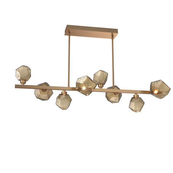 Linear/Island 4 Light + by Hammerton Studio ( 404 | PLB0039-T8-NB-B-001-L1 Gem ) 