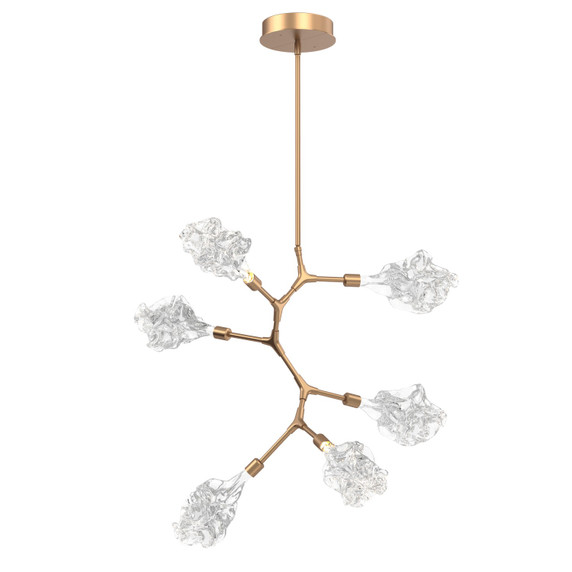 Pendants Glass Down by Hammerton Studio ( 404 | CHB0059-VA-NB-BC-001-L1 Blossom ) 