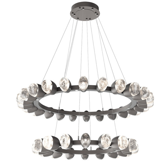 Mid. Chandeliers Ring/Halo by Hammerton Studio ( 404 | CHB0079-2T-GP-PC-CA1-L1 Pebble ) 