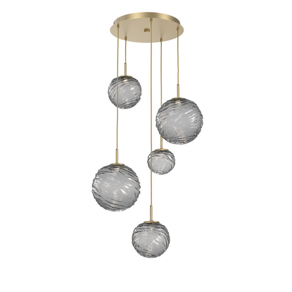 Pendants Multi-port/Cascade by Hammerton Studio ( 404 | CHB0092-05-GB-S-C01-L3 Gaia ) 