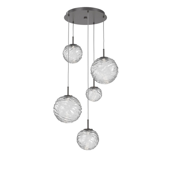 Pendants Multi-port/Cascade by Hammerton Studio ( 404 | CHB0092-05-GP-C-C01-L1 Gaia ) 