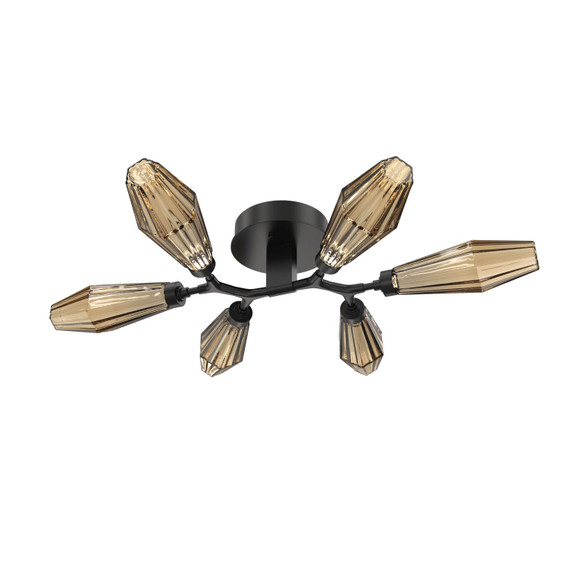 Semi-Flush Mts. Directional by Hammerton Studio ( 404 | CLB0049-01-MB-RB-L1 Aalto ) 
