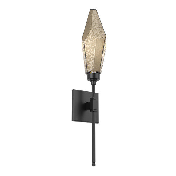 Sconces Single Glass by Hammerton Studio ( 404 | IDB0050-04-MB-CB-L3 Rock Crystal ) 