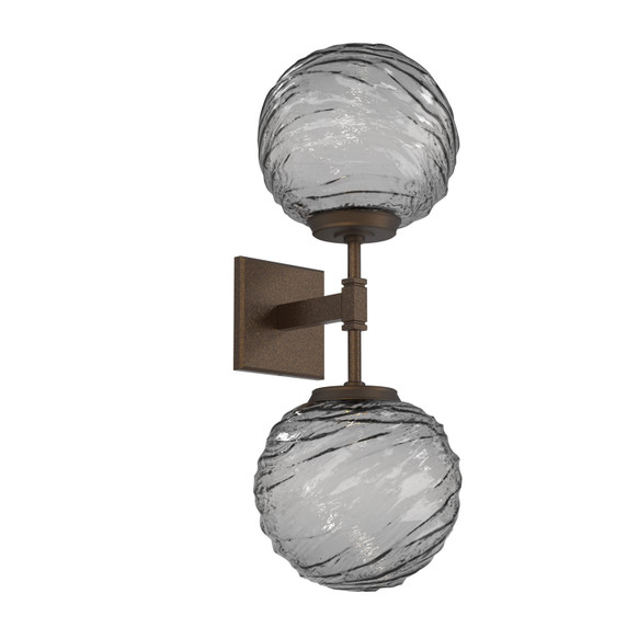 Sconces Double Glass by Hammerton Studio ( 404 | IDB0092-02-FB-S-L1 Gaia ) 