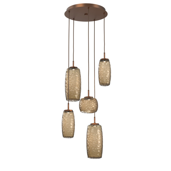 Pendants Multi-port/Cascade by Hammerton Studio ( 404 | CHB0091-05-BB-B-C01-L1 Vessel ) 