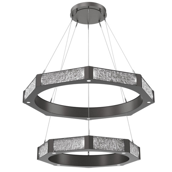 Mid. Chandeliers Ring/Halo by Hammerton Studio ( 404 | CHB0061-2B-GP-GC-CA1-L3 Glacier ) 