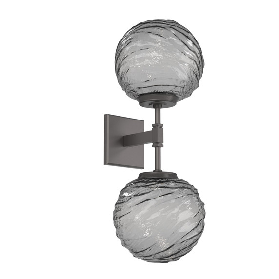Sconces Double Glass by Hammerton Studio ( 404 | IDB0092-02-GP-S-L3 Gaia ) 