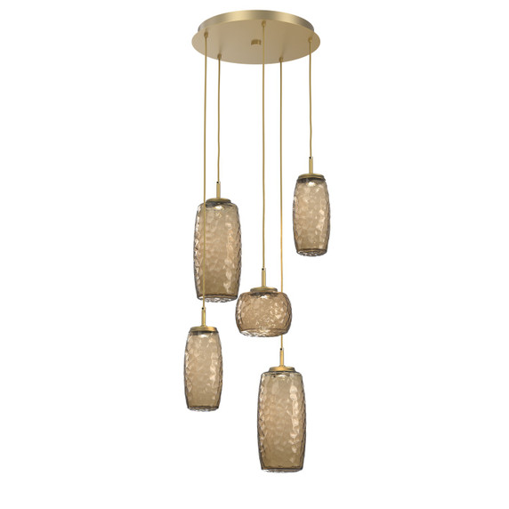 Pendants Multi-port/Cascade by Hammerton Studio ( 404 | CHB0091-05-GB-B-C01-L1 Vessel ) 