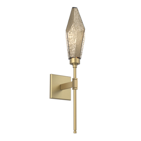 Sconces Single Glass by Hammerton Studio ( 404 | IDB0050-07-GB-CB-L1 Rock Crystal ) 