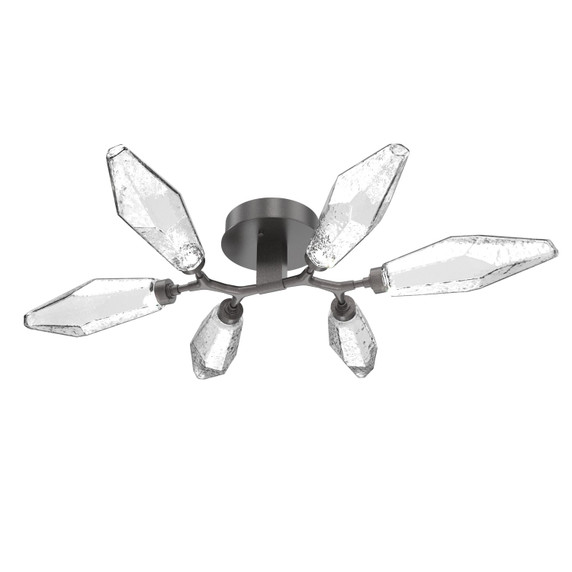 Semi-Flush Mts. Directional by Hammerton Studio ( 404 | CLB0050-01-GP-CC-L3 Rock Crystal ) 