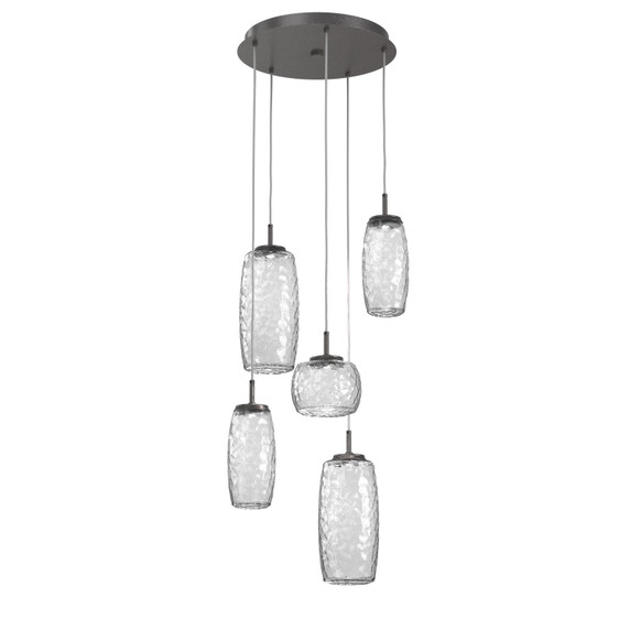 Pendants Multi-port/Cascade by Hammerton Studio ( 404 | CHB0091-05-GP-C-C01-L1 Vessel ) 