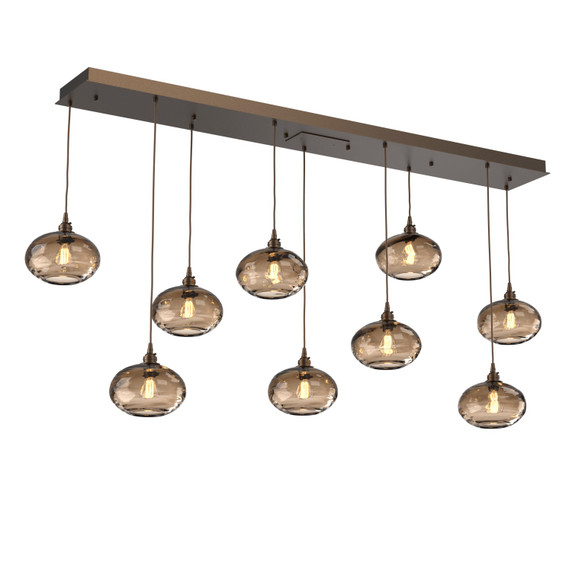 Linear/Island 4 Light + by Hammerton Studio ( 404 | PLB0036-09-FB-OB-C01-E2 Coppa ) 
