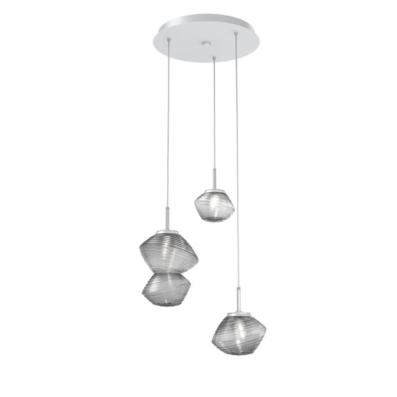 Mini Pendants 3 Light Cluster by Hammerton Studio ( 404 | CHB0089-03-CS-S-C01-L3 Mesa ) 