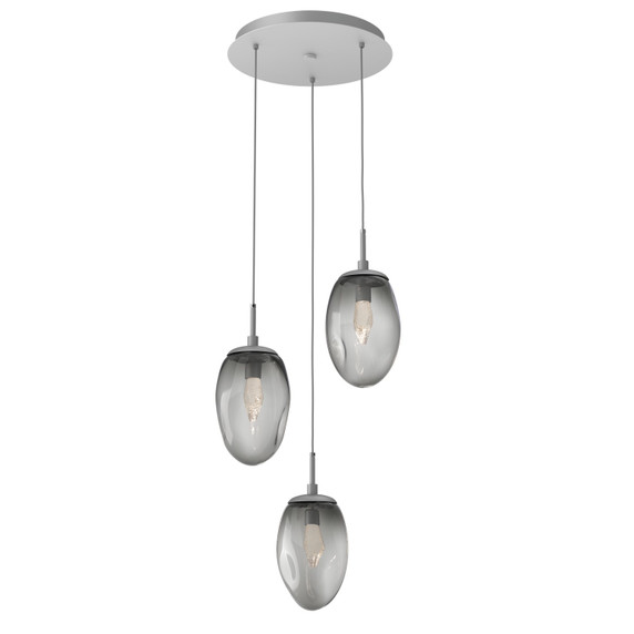 Mini Pendants 3 Light Cluster by Hammerton Studio ( 404 | CHB0067-03-CS-GS-C01-L1 Meteo ) 