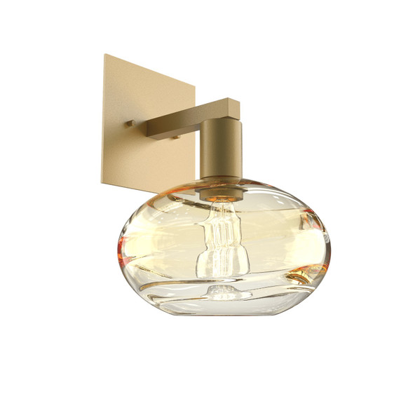 Sconces Single Glass by Hammerton Studio ( 404 | IDB0036-11-GB-OA-E2 Coppa ) 