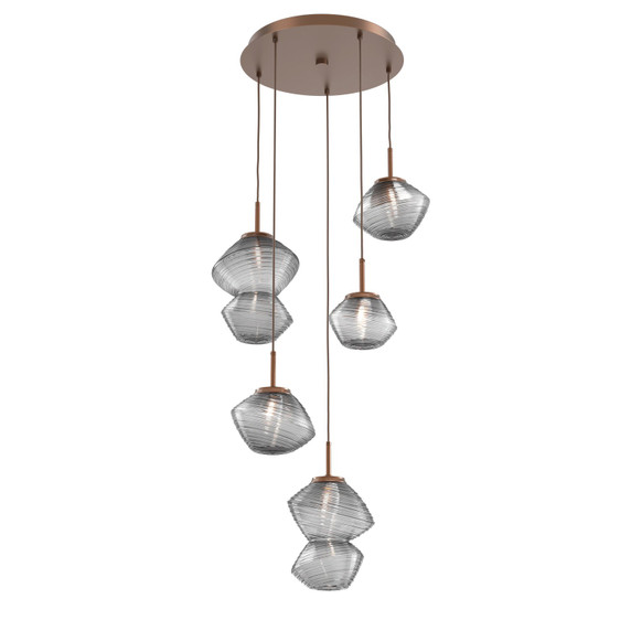 Pendants Multi-port/Cascade by Hammerton Studio ( 404 | CHB0089-05-BB-S-C01-L3 Mesa ) 