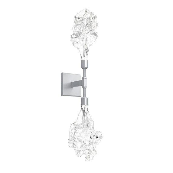 Sconces Double Glass by Hammerton Studio ( 404 | IDB0059-02-CS-BC-L3 Blossom ) 