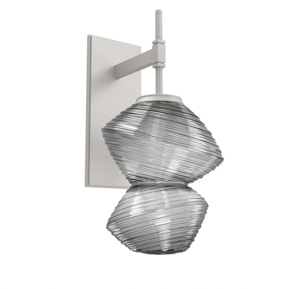 Sconces Single Glass by Hammerton Studio ( 404 | IDB0089-01-BS-S-L3 Mesa ) 