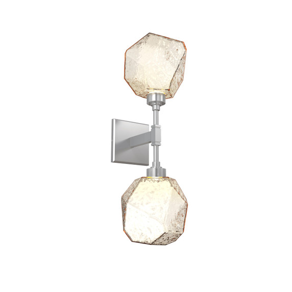 Sconces Double Glass by Hammerton Studio ( 404 | IDB0039-02-CS-A-L1 Gem ) 