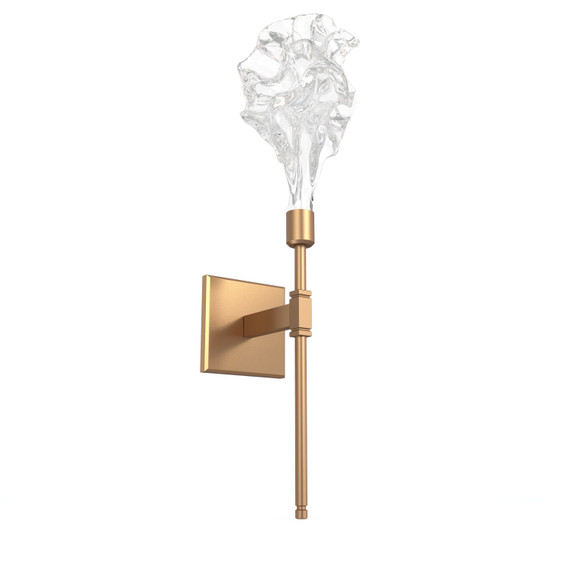 Sconces Single Glass by Hammerton Studio ( 404 | IDB0059-21-BB-BC-L1 Blossom ) 