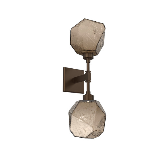 Sconces Double Glass by Hammerton Studio ( 404 | IDB0039-02-FB-B-L1 Gem ) 