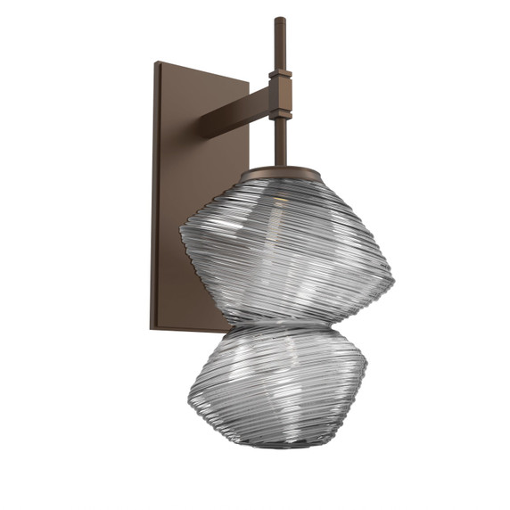 Sconces Single Glass by Hammerton Studio ( 404 | IDB0089-01-FB-S-L1 Mesa ) 