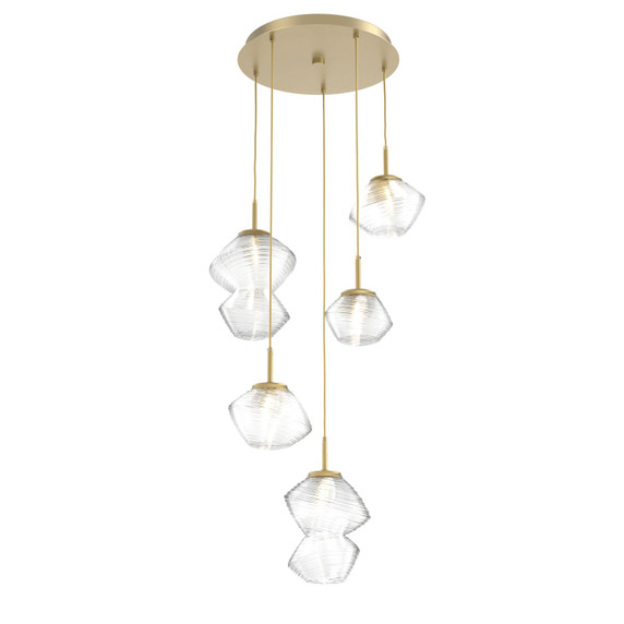Pendants Multi-port/Cascade by Hammerton Studio ( 404 | CHB0089-05-GB-C-C01-L1 Mesa ) 