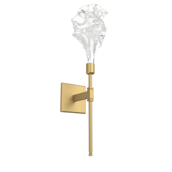Sconces Single Glass by Hammerton Studio ( 404 | IDB0059-21-GB-BC-L3 Blossom ) 