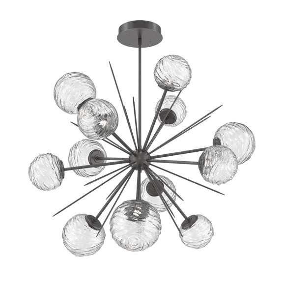 Large Chandeliers Starburst by Hammerton Studio ( 404 | CHB0092-0B-GP-C-001-L1 Gaia ) 