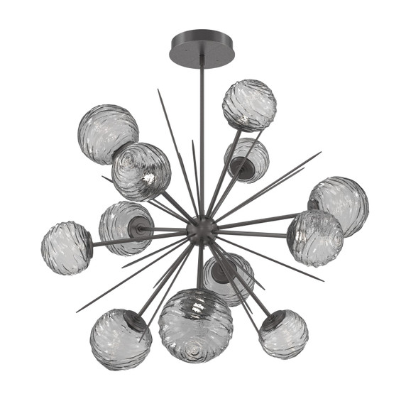 Large Chandeliers Starburst by Hammerton Studio ( 404 | CHB0092-0B-GP-S-001-L1 Gaia ) 