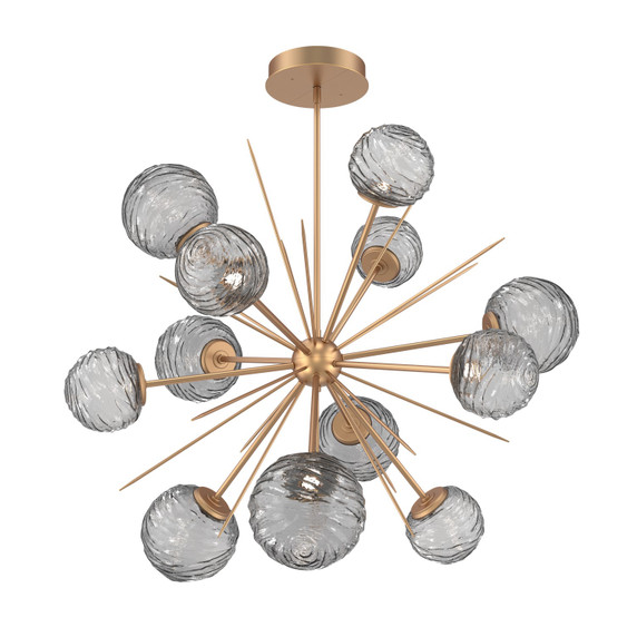 Large Chandeliers Starburst by Hammerton Studio ( 404 | CHB0092-0B-NB-S-001-L1 Gaia ) 