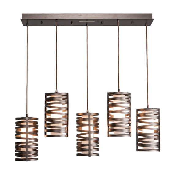 Linear/Island 4 Light + by Hammerton Studio ( 404 | PLB0013-07-BB-F-C01-E2 Tempest ) 
