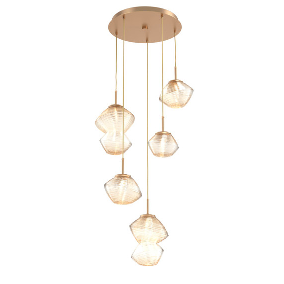 Pendants Multi-port/Cascade by Hammerton Studio ( 404 | CHB0089-05-NB-A-C01-L3 Mesa ) 