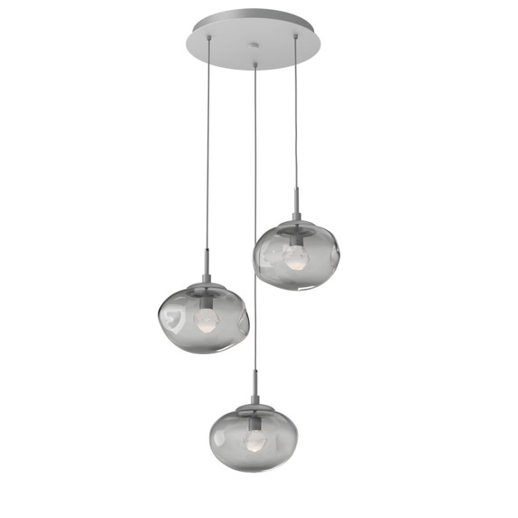 Mini Pendants 3 Light Cluster by Hammerton Studio ( 404 | CHB0068-03-CS-ZS-C01-L3 Nebula ) 