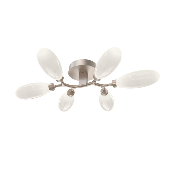 Semi-Flush Mts. Glass Down by Hammerton Studio ( 404 | CLB0071-01-BS-WL-L3 Fiori ) 