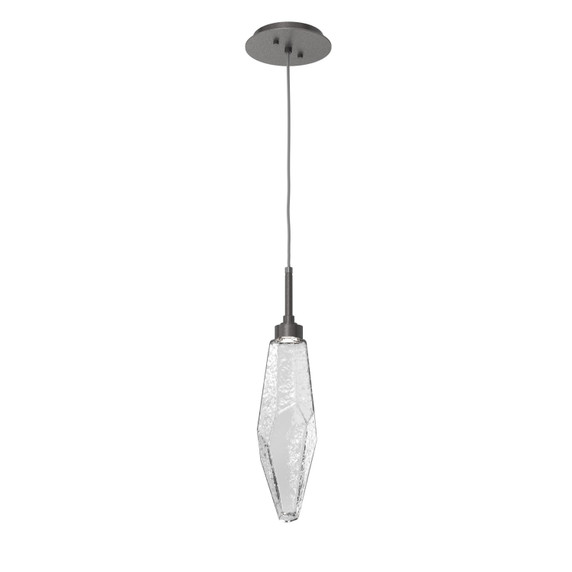 Mini Pendants Glass Down by Hammerton Studio ( 404 | LAB0050-17-GP-CC-C01-L1 Rock Crystal ) 