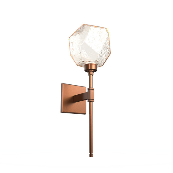 Sconces Single Glass by Hammerton Studio ( 404 | IDB0039-08-BB-A-L1 Gem ) 