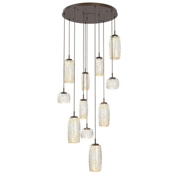 Pendants Multi-port/Cascade by Hammerton Studio ( 404 | CHB0091-11-FB-A-C01-L1 Vessel ) 