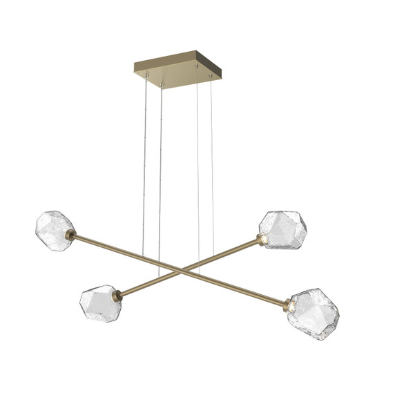 Linear/Island 2 Light Bar by Hammerton Studio ( 404 | PLB0039-M2-GB-C-CA1-L3 Gem ) 
