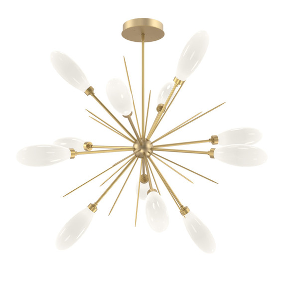 Mid. Chandeliers Starburst by Hammerton Studio ( 404 | CHB0071-0B-GB-WL-001-L3 Fiori ) 
