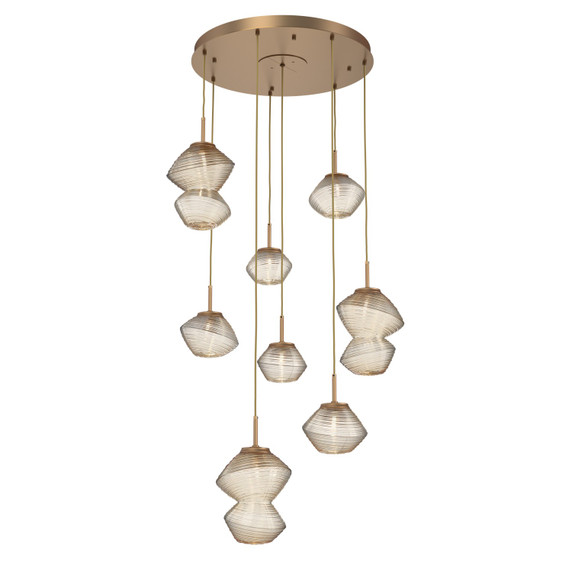 Pendants Multi-port/Cascade by Hammerton Studio ( 404 | CHB0089-08-NB-A-C01-L3 Mesa ) 